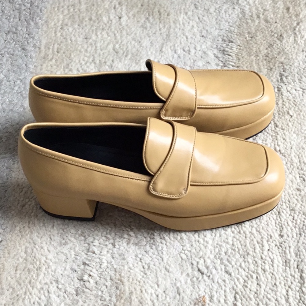 Platform loafers NWOT